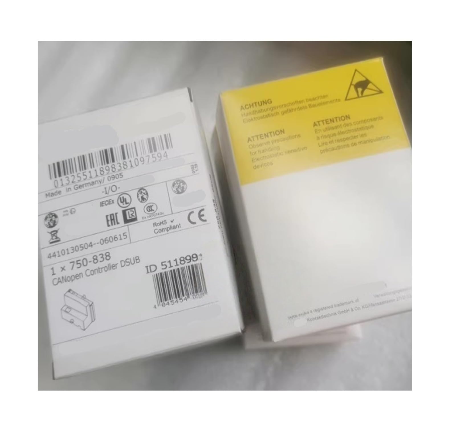 1 Adattatore di Rete 750-838 Controller Adattatore I/O