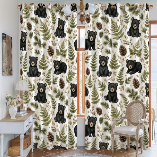 Rideaux occultants pour une ambiance chaleureuse vert - 3