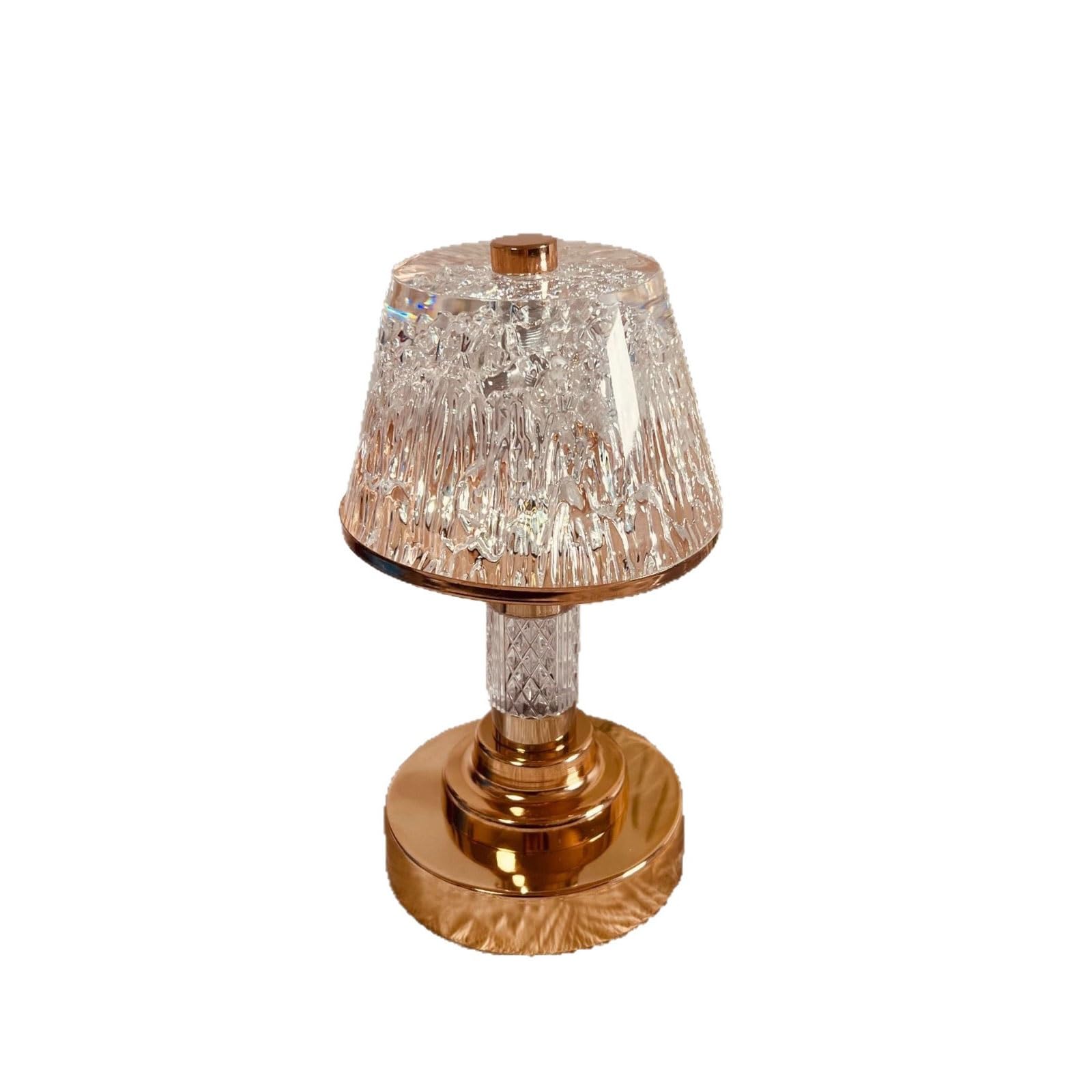 Zeng25liangOu-12 Bedside Lamps Crystal Ball Desk Lamp Unique Romantic Bedside Nightlight