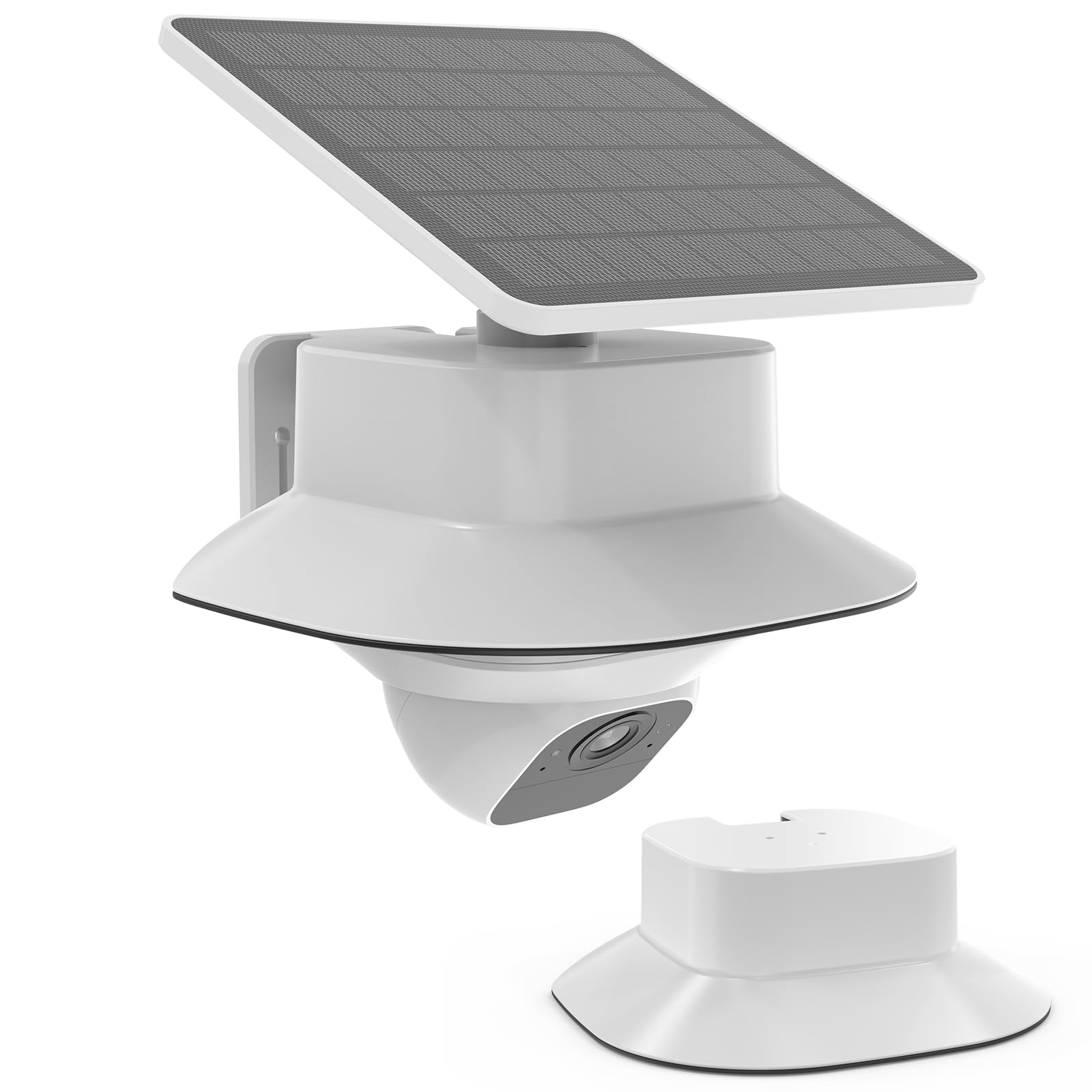 HOLACA Sun Rain Shade Couvercle de caméra compatible avec eufy Security SoloCam E30/E42 et eufy Security 4G LTE Cam S330