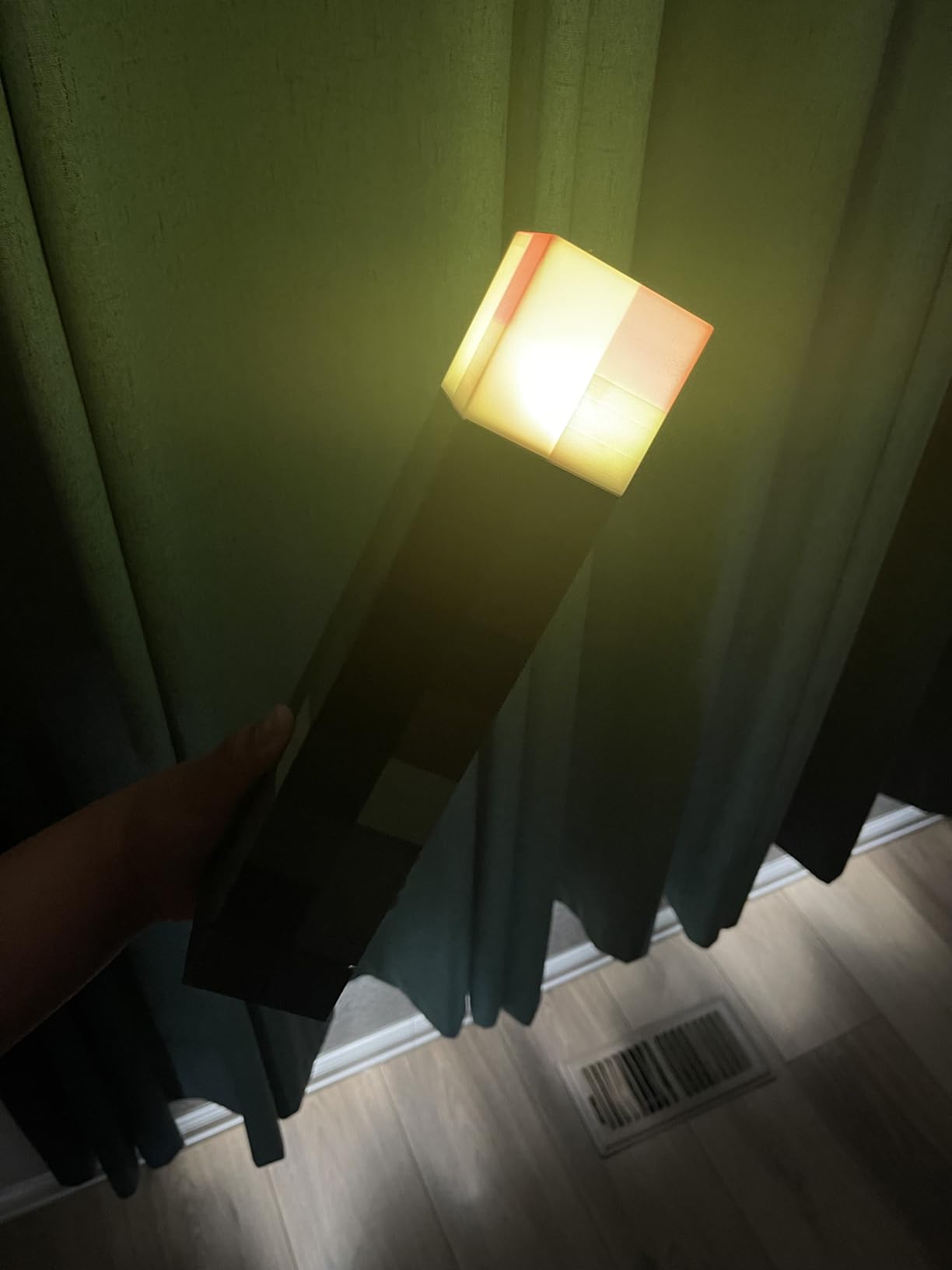 MC Brown Stone Torch Plug-in Nightlight photo review