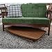 AZUMAYA ELFI-901WAL Folding Legs Kotatsu Heater Table, W36.0 x D20.0 x H14.5 Inches, Natural Wooden Material, Home and Living, Walnut Brown Color