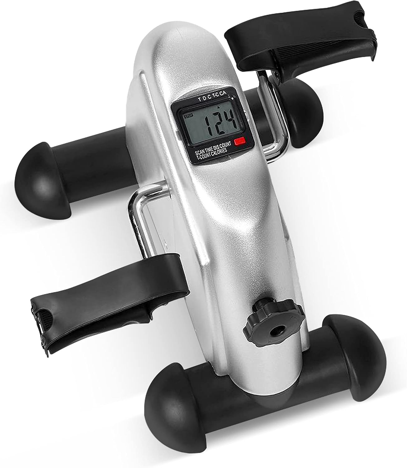 Mini Exercise Bike, Pedal Exerciser for Exercising Legs Arms with LCD ...