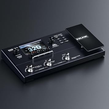 NuX MG-30 Multi-Effects Modeler Pedal, Black