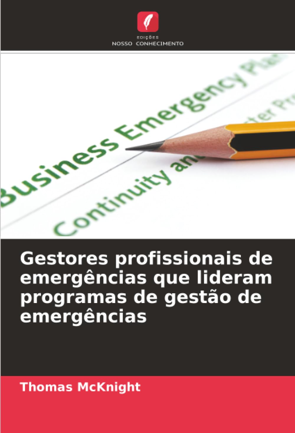 Gestores profissionais de emergências que lideram programas de gestão de emergências