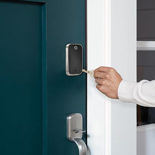 Miniatura 6 de Yale Assure Lock 2 Touch (nuevo) - Cerradura de puerta de huellas dactilares en níquel satinado - Desbloquea con tu código o tu huella digital -