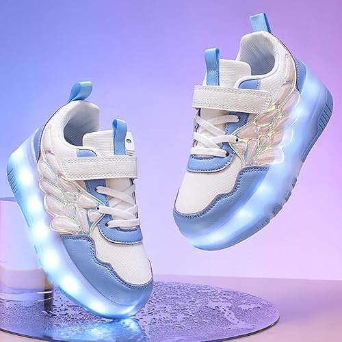 Miniatura 3 de Nsasy - Tenis con ruedas para niños que se convierten en tenis deportivos, con led para, Navidad, cumpleaños, espectáculo, regalo