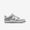 Nike Dunk Low 'Blanco/Gris Humo' - FB9109-123 para Escuela Primaria 5