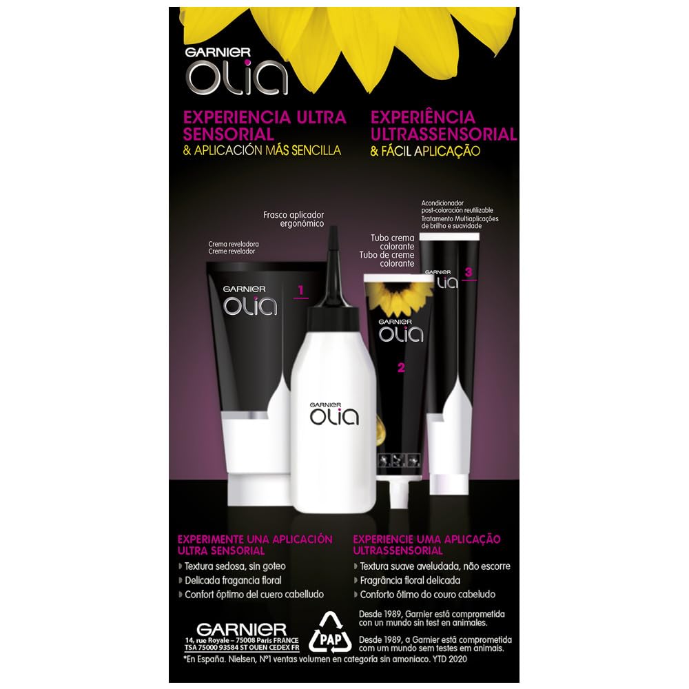 Garnier Dye No Ammonia Olia Ebony Black