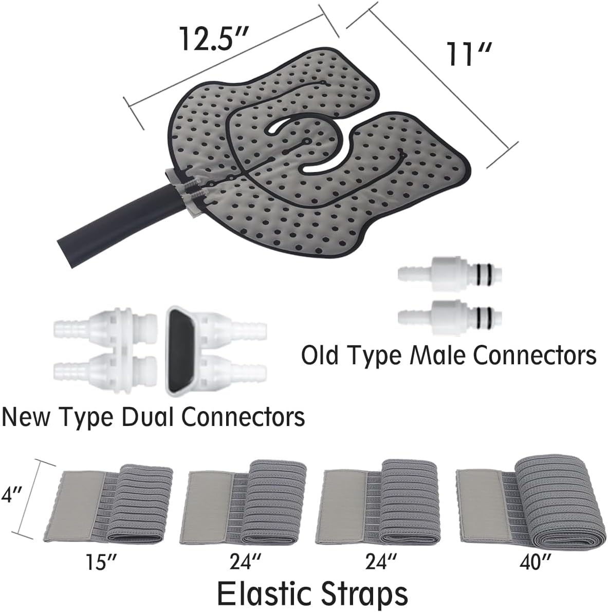 NEHOO Replacement Pad for Cold Therapy System, Attachment for Ice Therapy Machine, Please Review The Product Description and Video if Your Unit is from A Different Brand