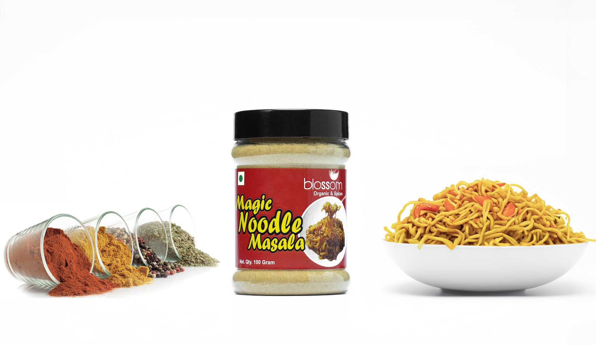 blossom Organic & Spices Organic Noodles Masala-Authentic Blend Of Herbs And Spices For Flavorful And Wholesome Noodle Dishes |100Gm| (B0CZ8X6SKR) Amazon Price History, Amazon Price Tracker