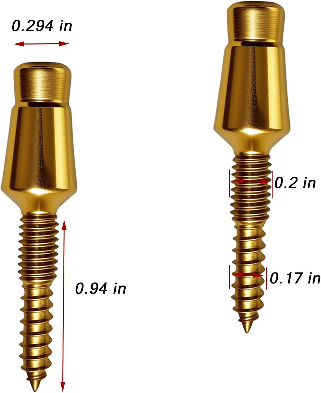 Door Hinge Security Pins, Door Hinges Security Screws, Tamper-Proof Screws, 8-Pack