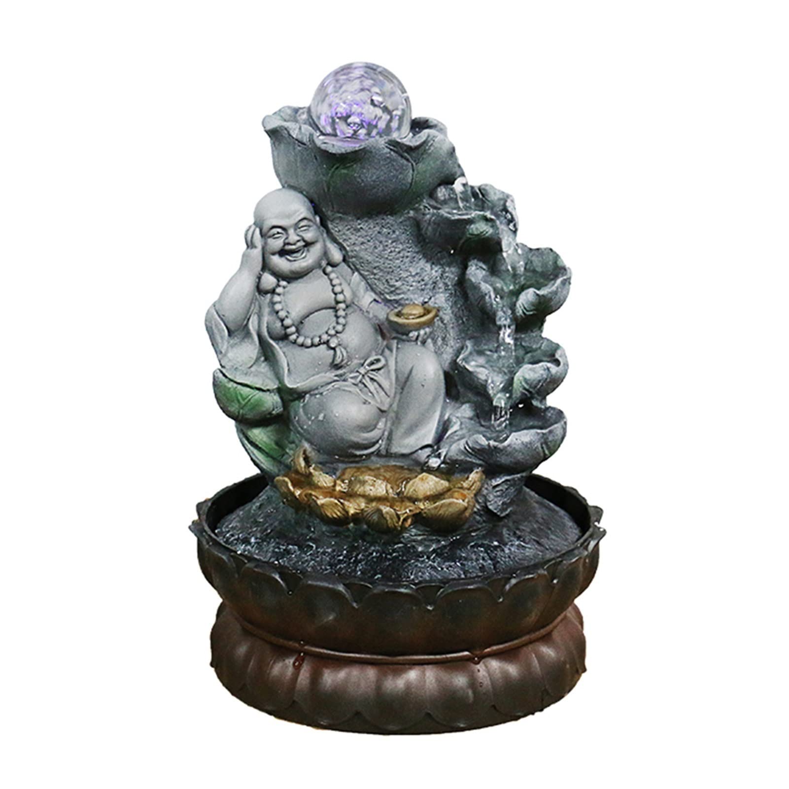 Fontaine d'intérieur Buddha : créez un coin zen sur votre bureau de télétravail