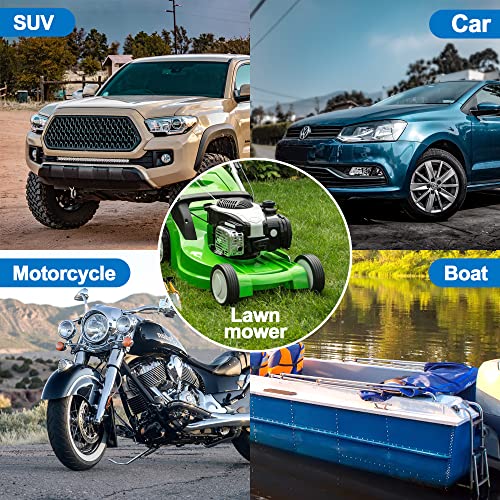POWOXI Solar Car Battery Trickle Charger, 12V 1.8W Solar Battery Charger Car, Waterproof Portable Amorphous Solar Panel For Automotive, Motorcycle, Boat, Atv,Marine, RV, Trailer, Powersports - Image 6