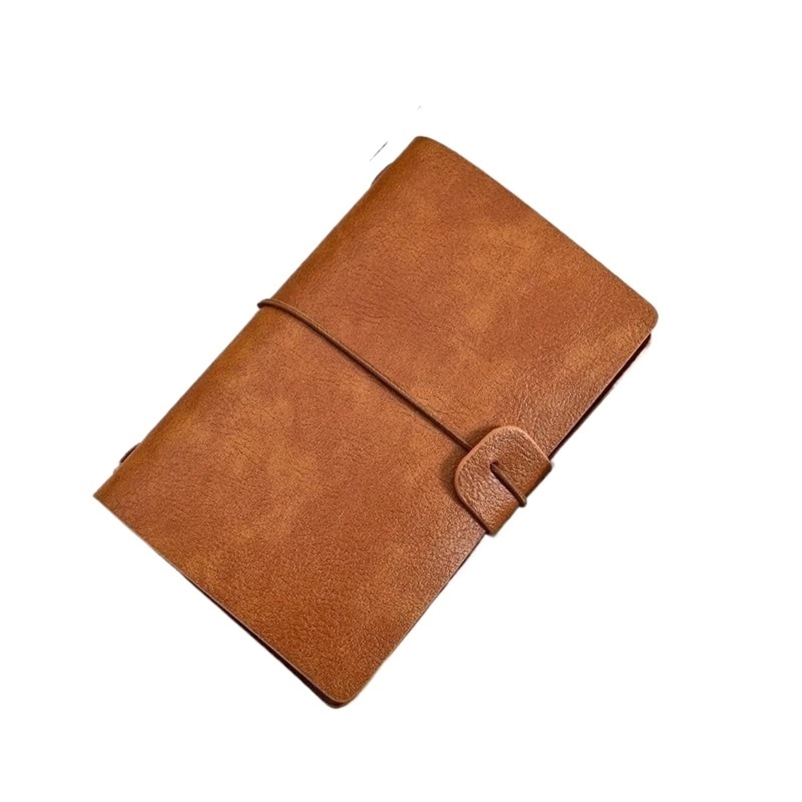 Cuaderno de cuero 3 piezas Para La Escritura | Diario de piel de vaca Vintage hecho a mano, cuaderno de bocetos, planificador, cubierta de cuaderno de viaje(Mixed color)