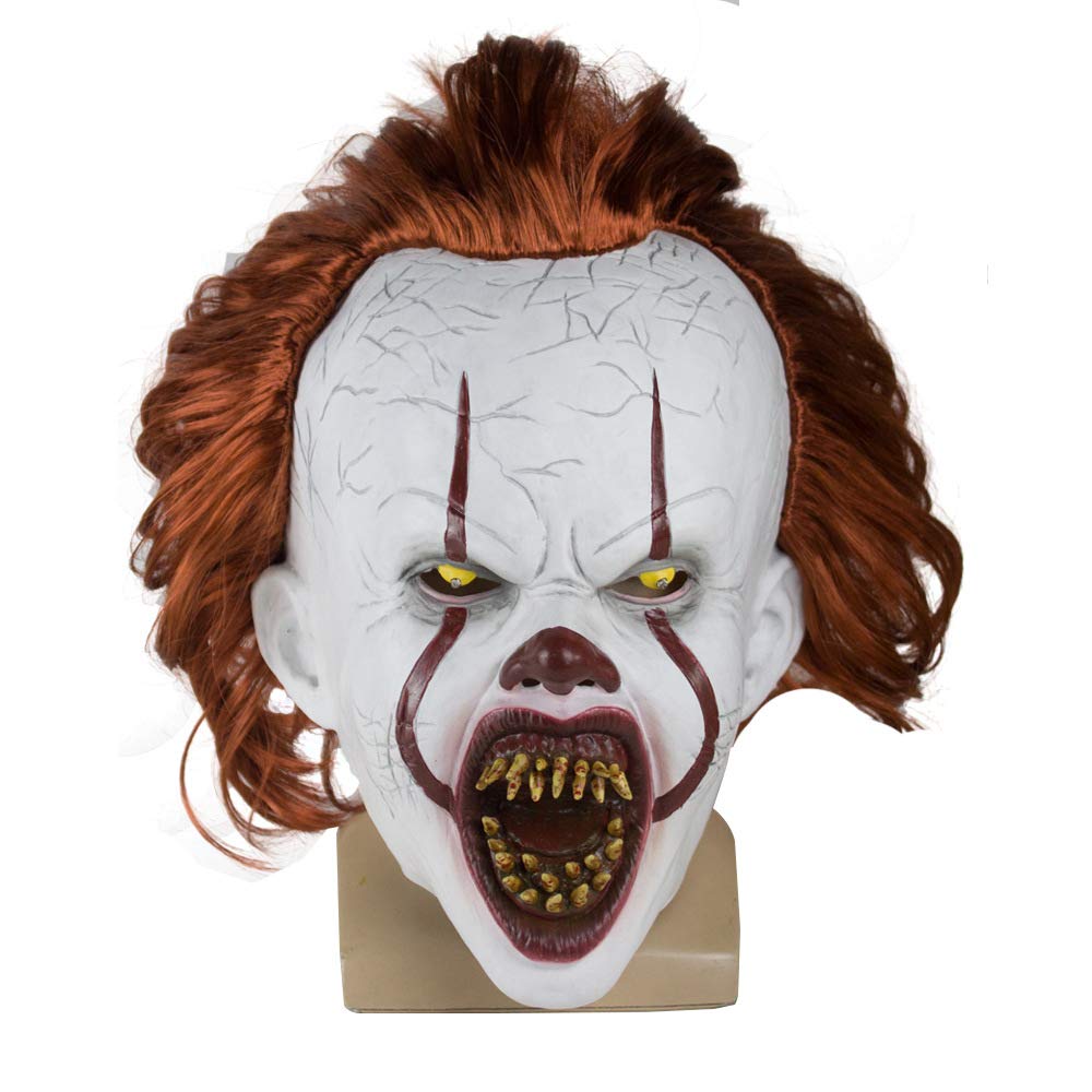 Buy Ocamo Horror Stephen King 2 Pennywise Clown Joker Mask