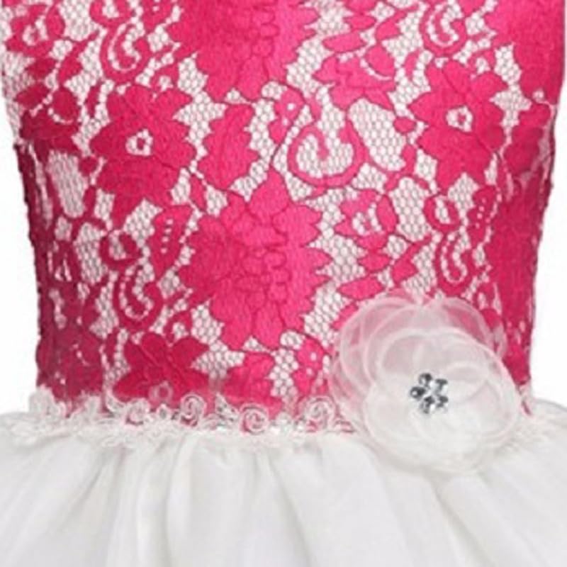 Image of SOFYANA Satin Formal Special Occasion Dress for A Young Girl Dressy Children's Wear Frock