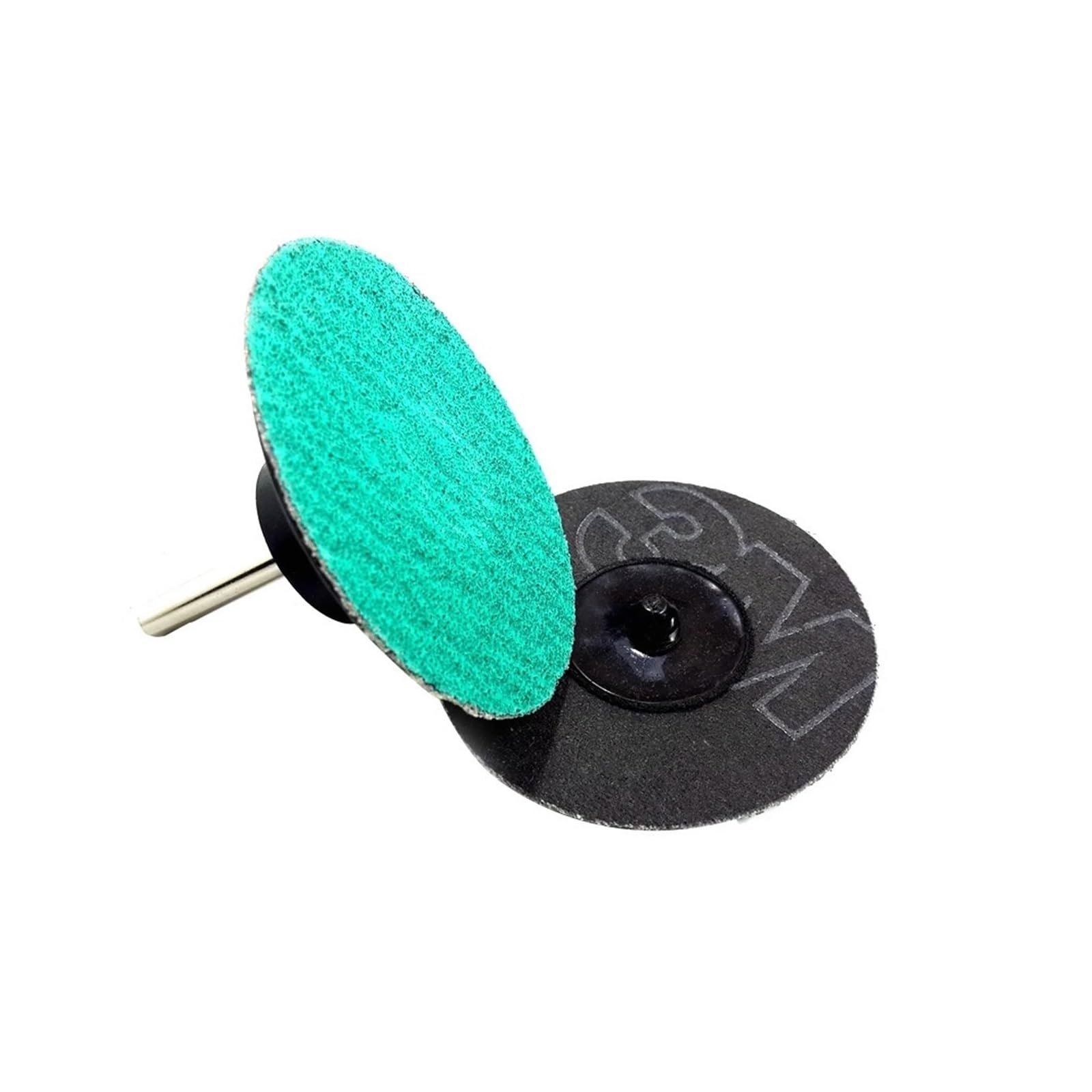 100 piezas 50mm/75mm disco de lijado abrasivo de Zirconia P40-120 soporte de taladro for molienda de Metal duro(3 inch 75mm-P40)