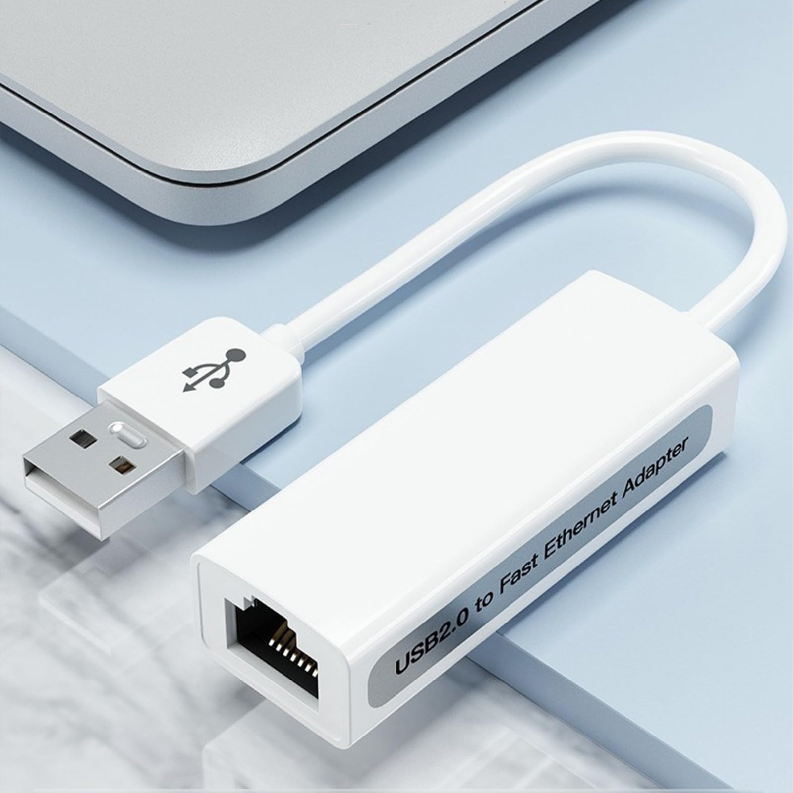 RTL8152B Adaptateur Ethernet USB 2.0 vers RJ45 10/100Mbps Carte réseau