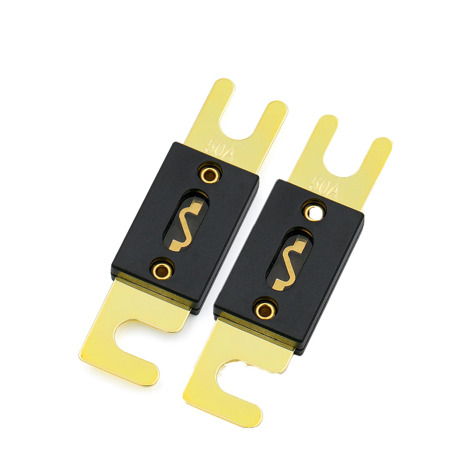 Baomain 3-Pack 40A ANL Fuse Bulk Value Pack with Gold-Plated Terminals for Car Audio, Amplifier, Truck, Boat, RV - 12V/24V Circuit Protection — view 49