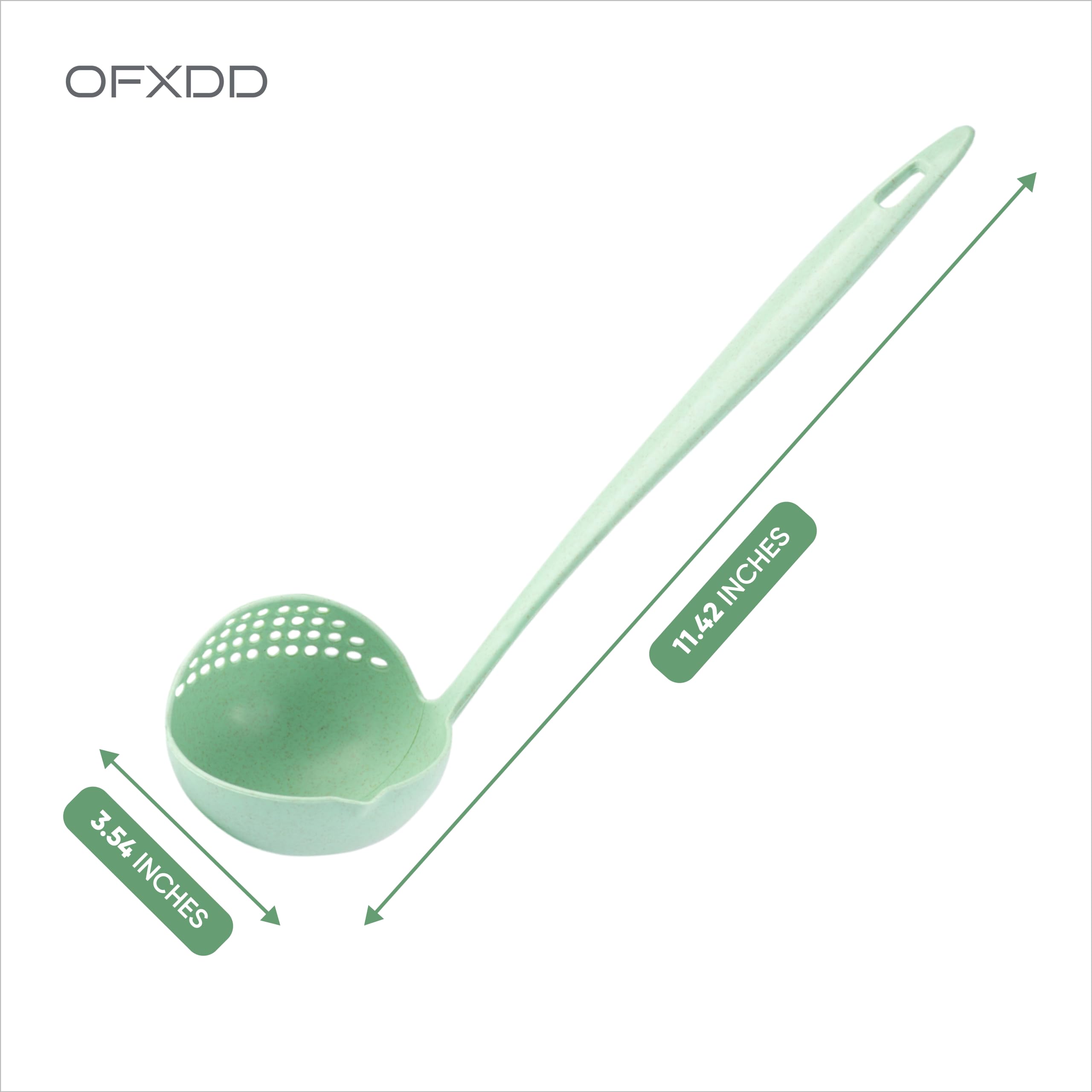 Ladle Spoon 11.42 Inches - Soup Ladle for Serving with Long Handle -  Kitchen Utensils Ladles for Cooking Gravy & Pancake Batter - Large Plastic  Ladle for Nonstick Cookware : Amazon.com.au: Kitchen & Dining