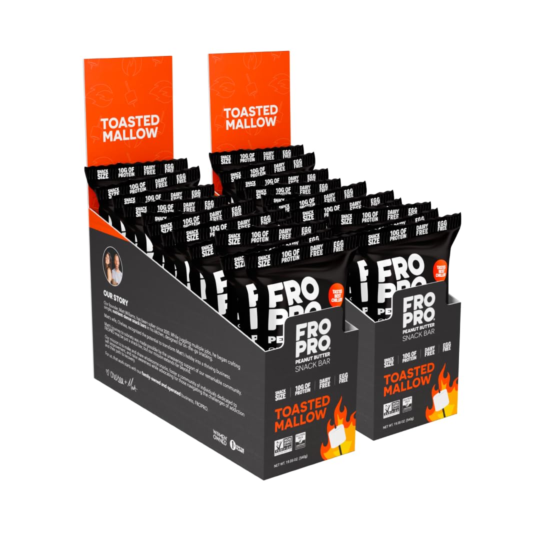FROPRO Variety Sampler Plant Protein Bars, Gluten Free Snack Bars, 12 Pack — Amazon image 16