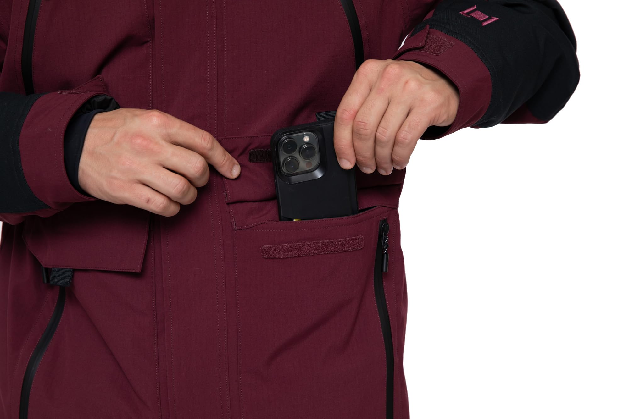 L1 Williams - Chaqueta de snowboard para hombre