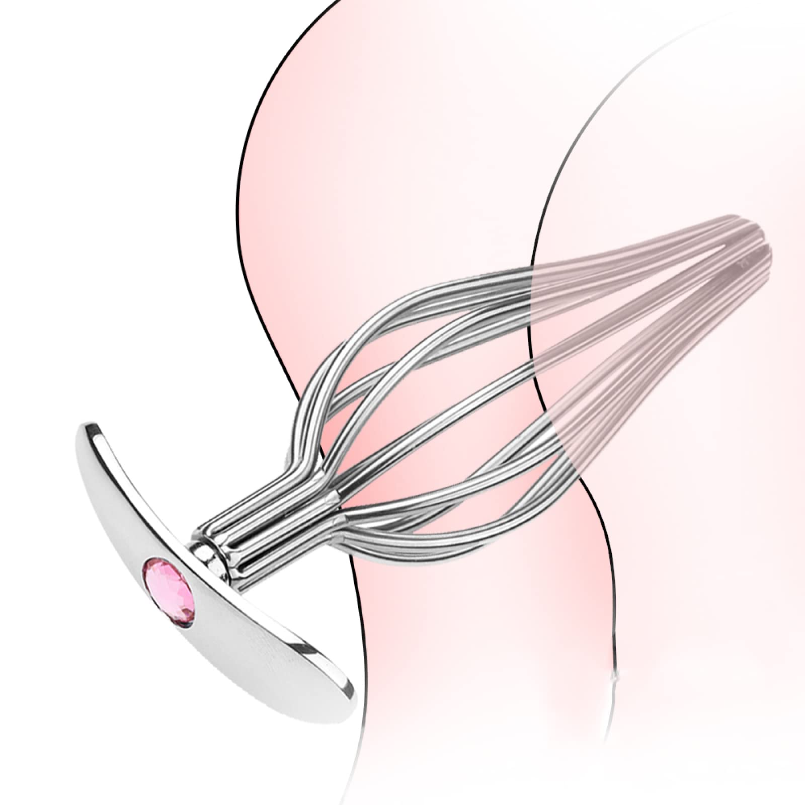 BTHDPP Slim and Easy to Operate Small and Exquisite Silver,L