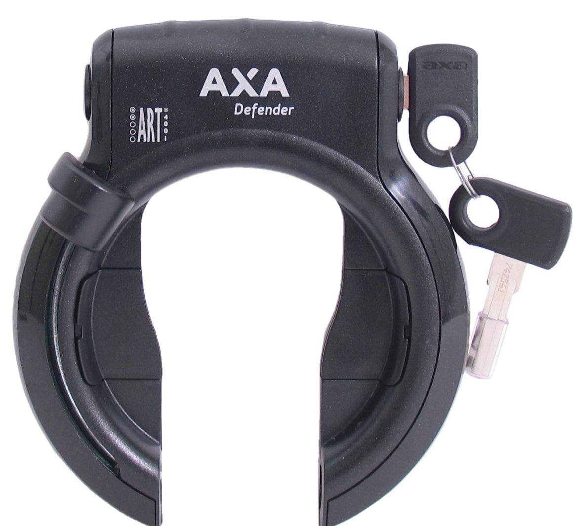 Axa Defender 424000 Verrouillage du Cadre, Noir/Gris, 10 x 8 x 4 cm