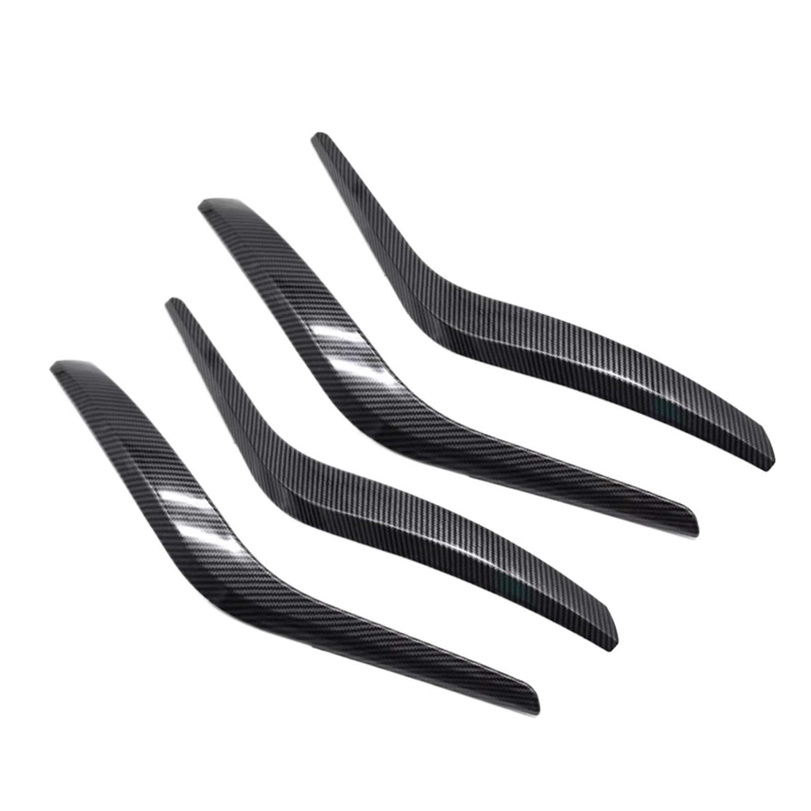 Aokvoh Carbon 4Piece Car Inner Handle For Bmw For X1 E84 2011 2012 2013 2014 2015 Upgraded Car Interior Left Right Door Pull Handle Cover Trim Replacement Interior Door Handles
