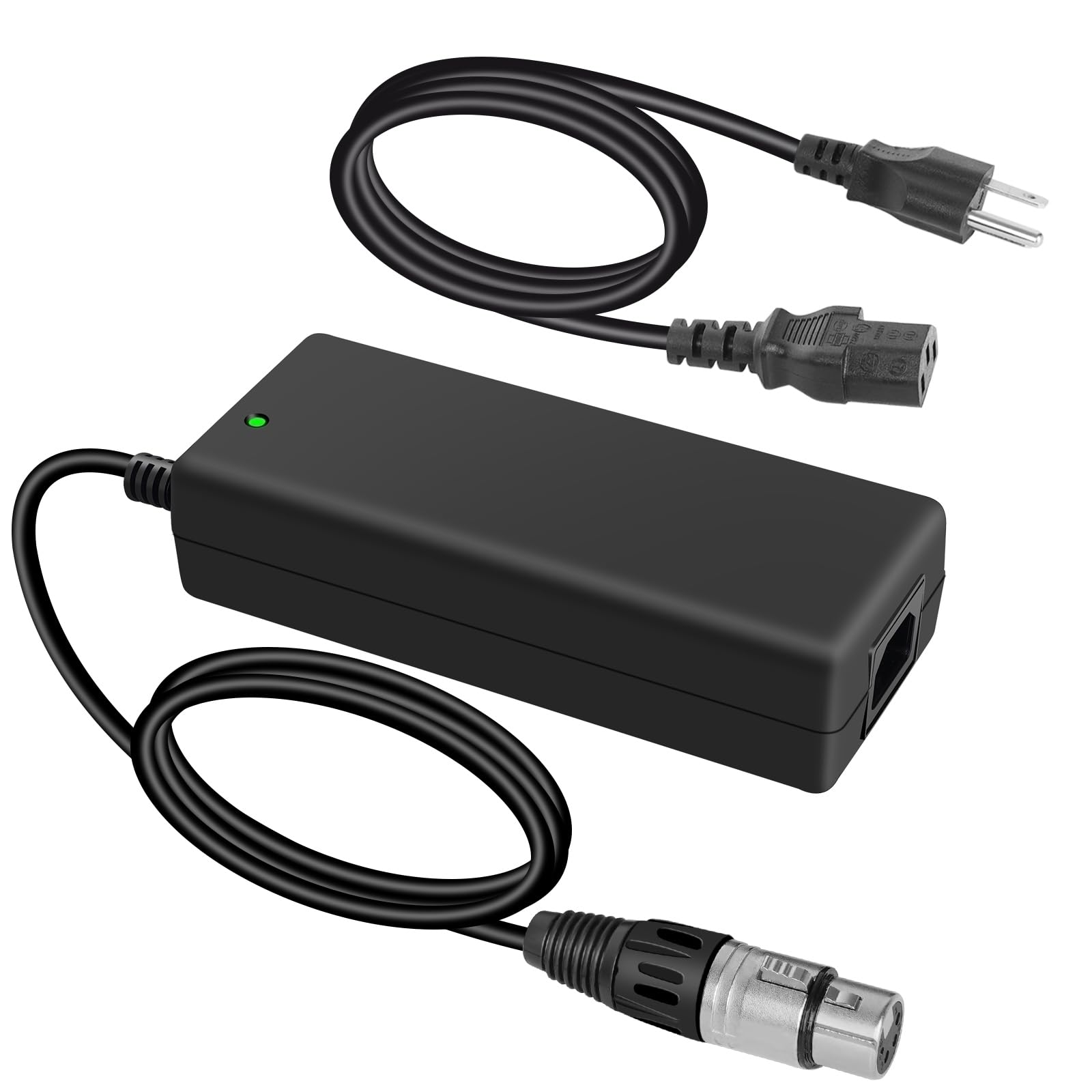 ZBLZGP Adattatore Di Alimentazione AC/DC 12V 3A Con Connettore XLR Femmina A 4 Pin Per Fotocamere Sony PMW FS7, FS5 E Panasonic HPX 370