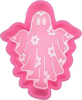 (300 Design Optional) MUBYOK M458 Halloween Flower Ghost Silicone Freshie Mold for Baking Aroma Beads Car Freshie Supplies