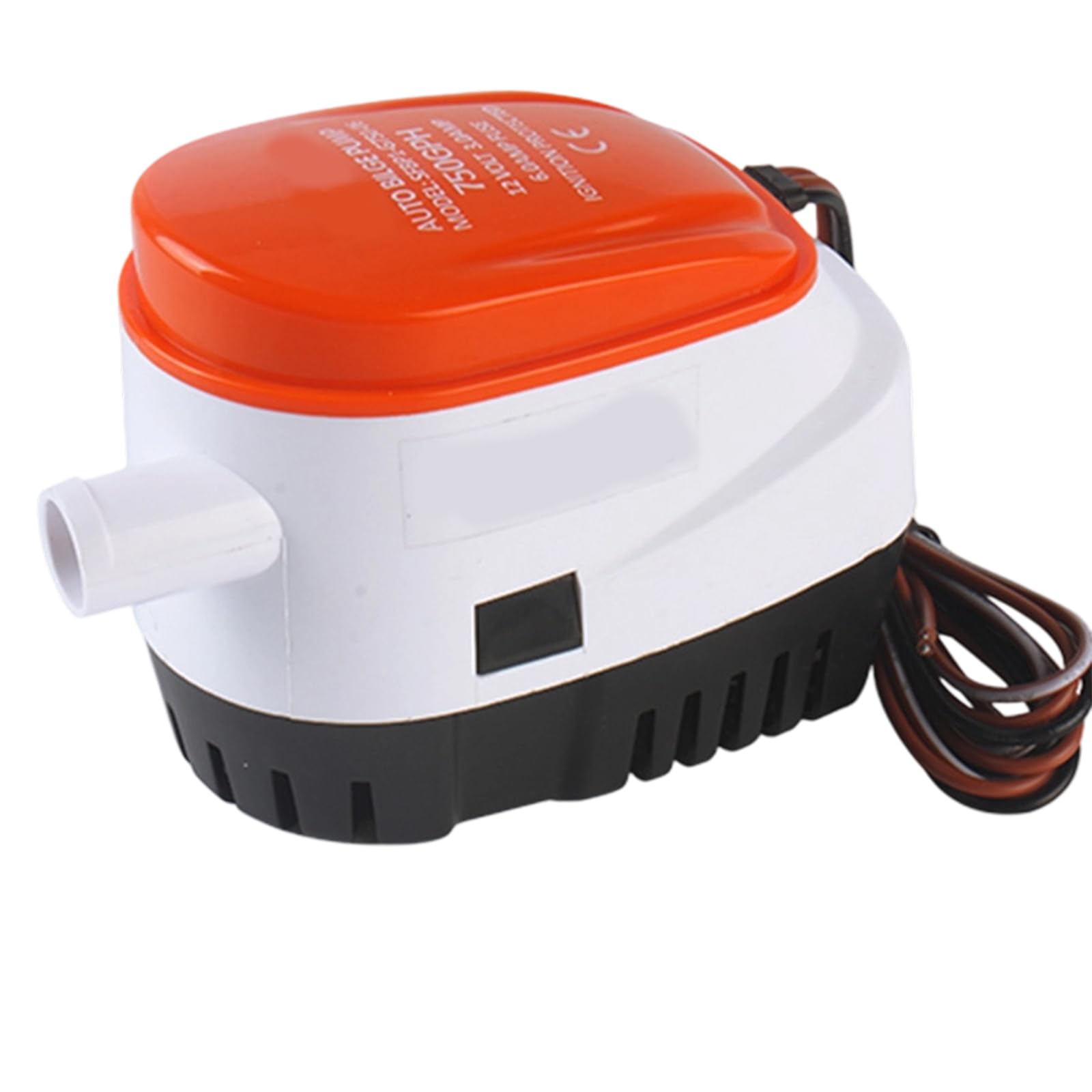 1-1 / 8inch Outlet 750GPH / 1100GPH Bilge Pumps for Boats Auto Bilge Pumps High Efficiency Automatic Water Boat Water with Float Switches