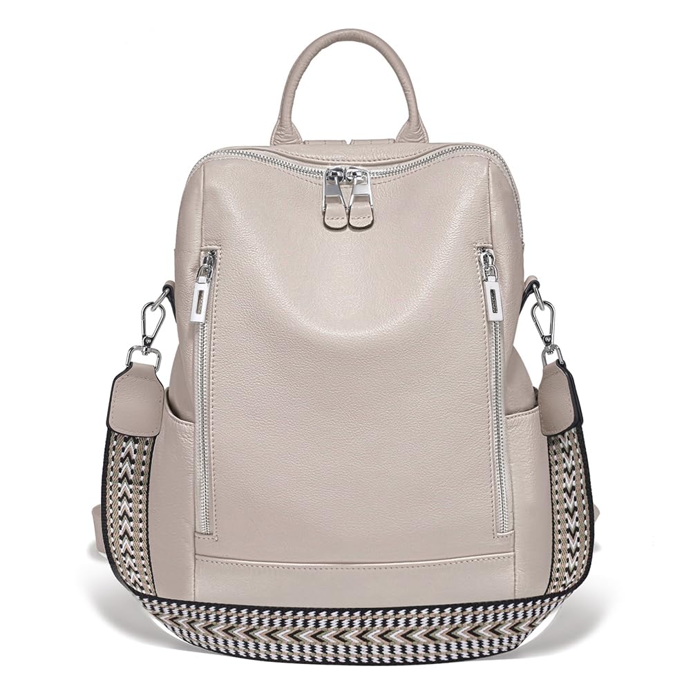 Mochila feminina elegante de couro legítimo macio, mochila conversível para viagens, trabalho em promoção! Veja a oferta e mais achadinhos de Bolsas 8 Hoje é o melhor dia para comprar Mochila feminina elegante de couro legítimo macio, mochila conversível para viagens, trabalho com aquele preço maroto! Promoção! Aproveite a oferta! 8