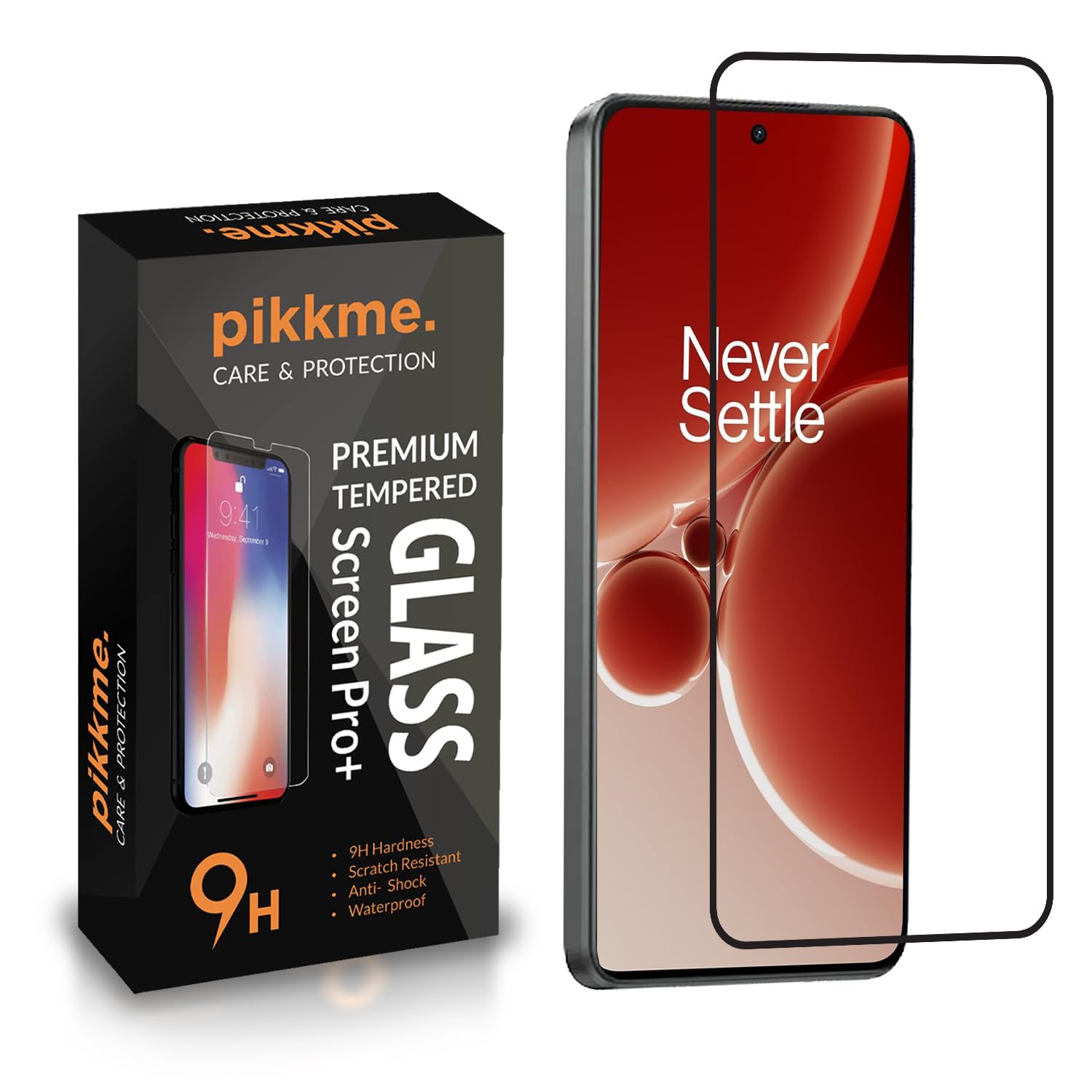 Pikkme Tempered Glass Screen Protector for OnePlus Nord 3 5G Edge to Edge Coverage with Easy Installation kit (B0CK7YV6RQ) Amazon Price History, Amazon Price Tracker