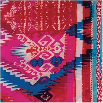 Wyoming Traders Womens Aztec Silk Scarf