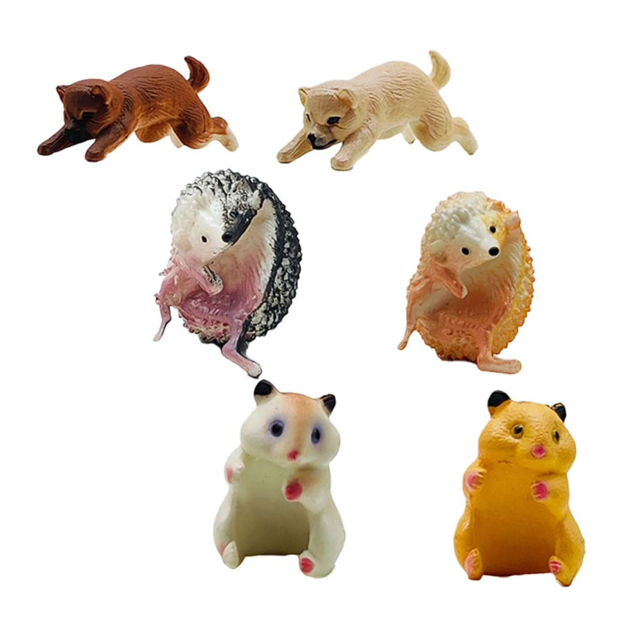 Amazon.com: FELTECHELECTR 6pcs Cute Animal Cup Rim Decor Lifelike