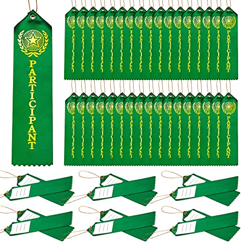 Rubans de récompense vert pour participant afin de valoriser chaque enfant