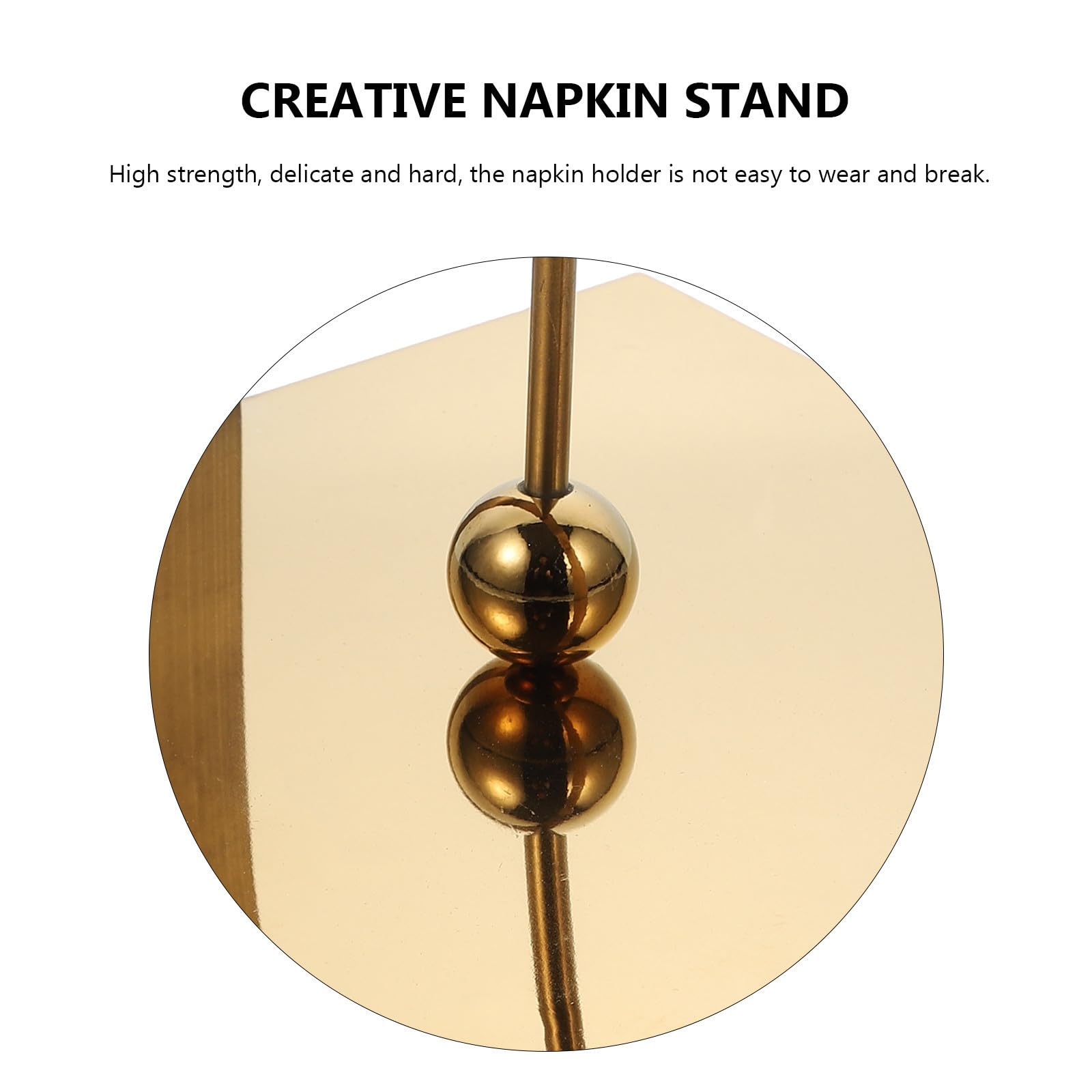 jojofuny 1pieza Soporte para Servilletas de Acero Inoxidable Diseño Moderno y Compacto Almacenamiento Seguro para Hoteles y Restaurantes Soporte Decorativo para Cocina