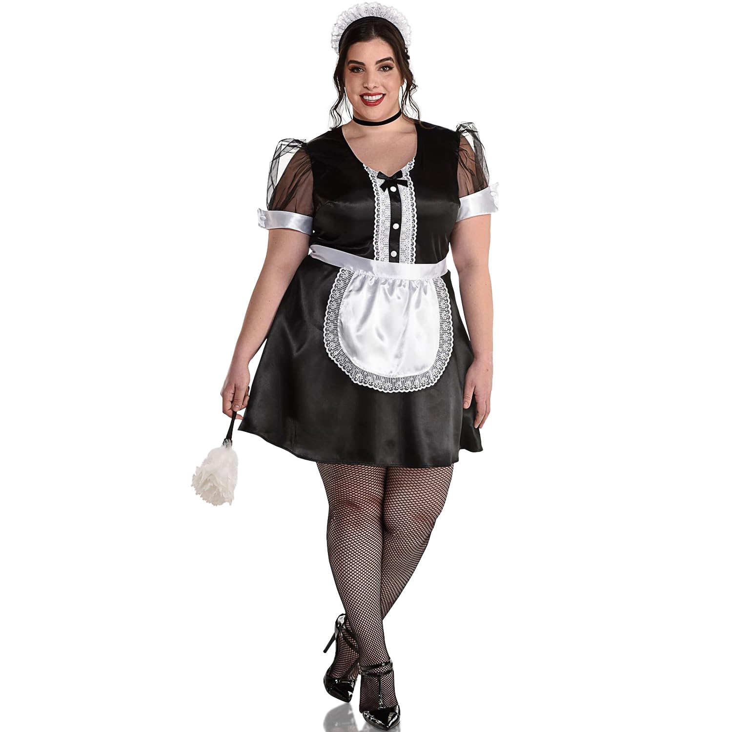 Amscan 8407273 Women's Maid Costume Plus XXL (18-20) | 1 Set