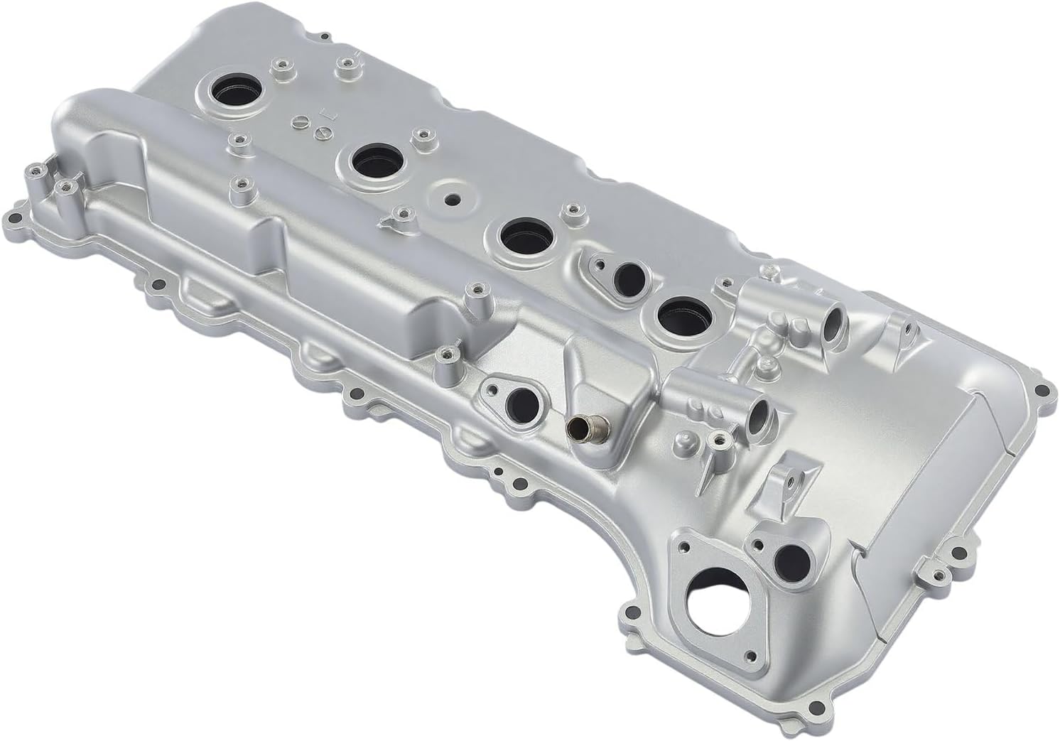 A-Premium Upgraded Aluminum Left Engine Valve Cover with Gasket Compatible with Toyota Tundra 2007-2013, Sequoia 2008-2011, Land Cruiser 2008-2011/2013-2021 & Lexus LX570 2008-2011/2013-2021, 5.7L