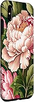 Vista 15 de Funda para iPhone 11 Pro Max con diseño de flores de peonía rosa