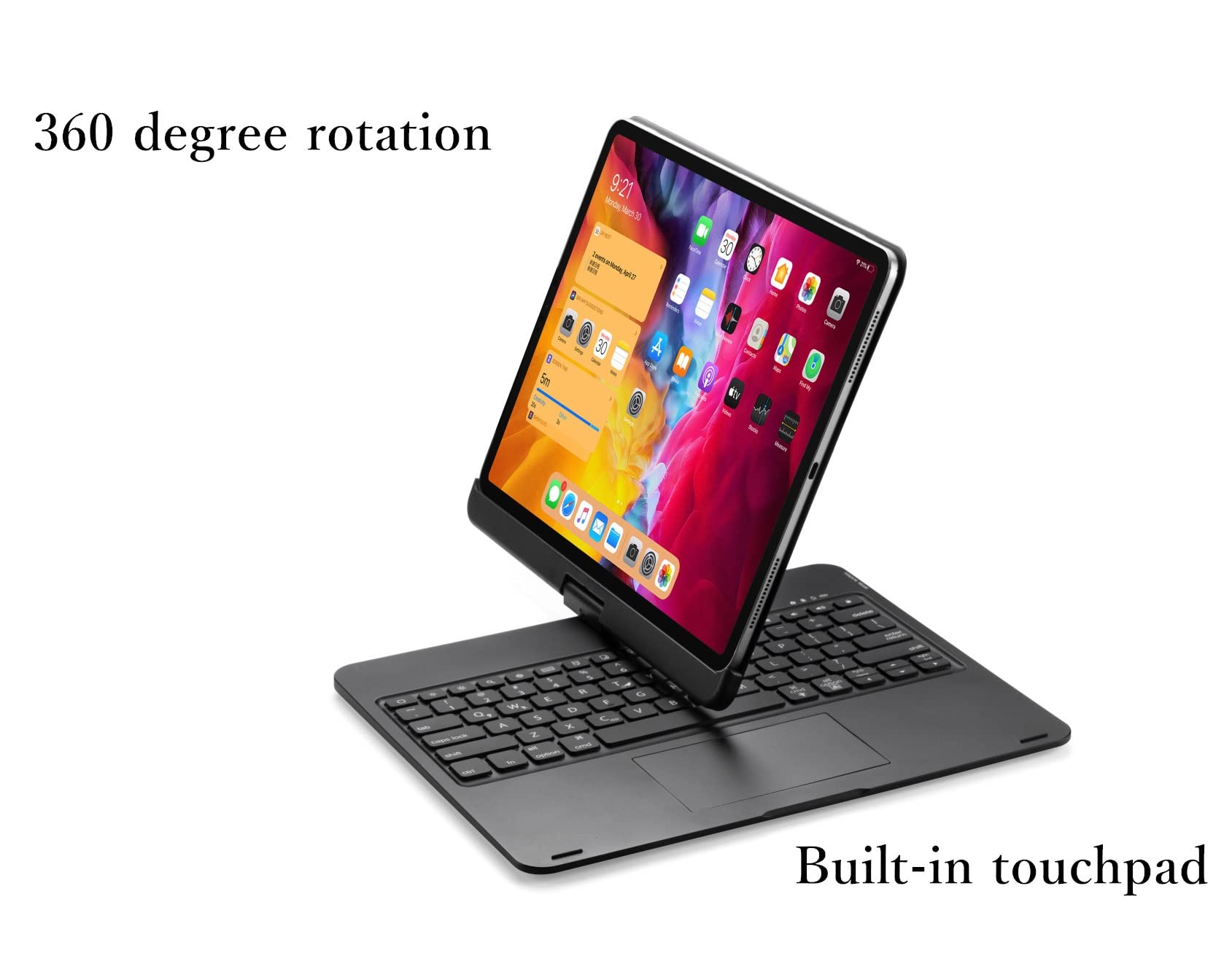 Amazon.com: YEEHi 360 Rotatable iPad Pro 12.9 2021 Magic