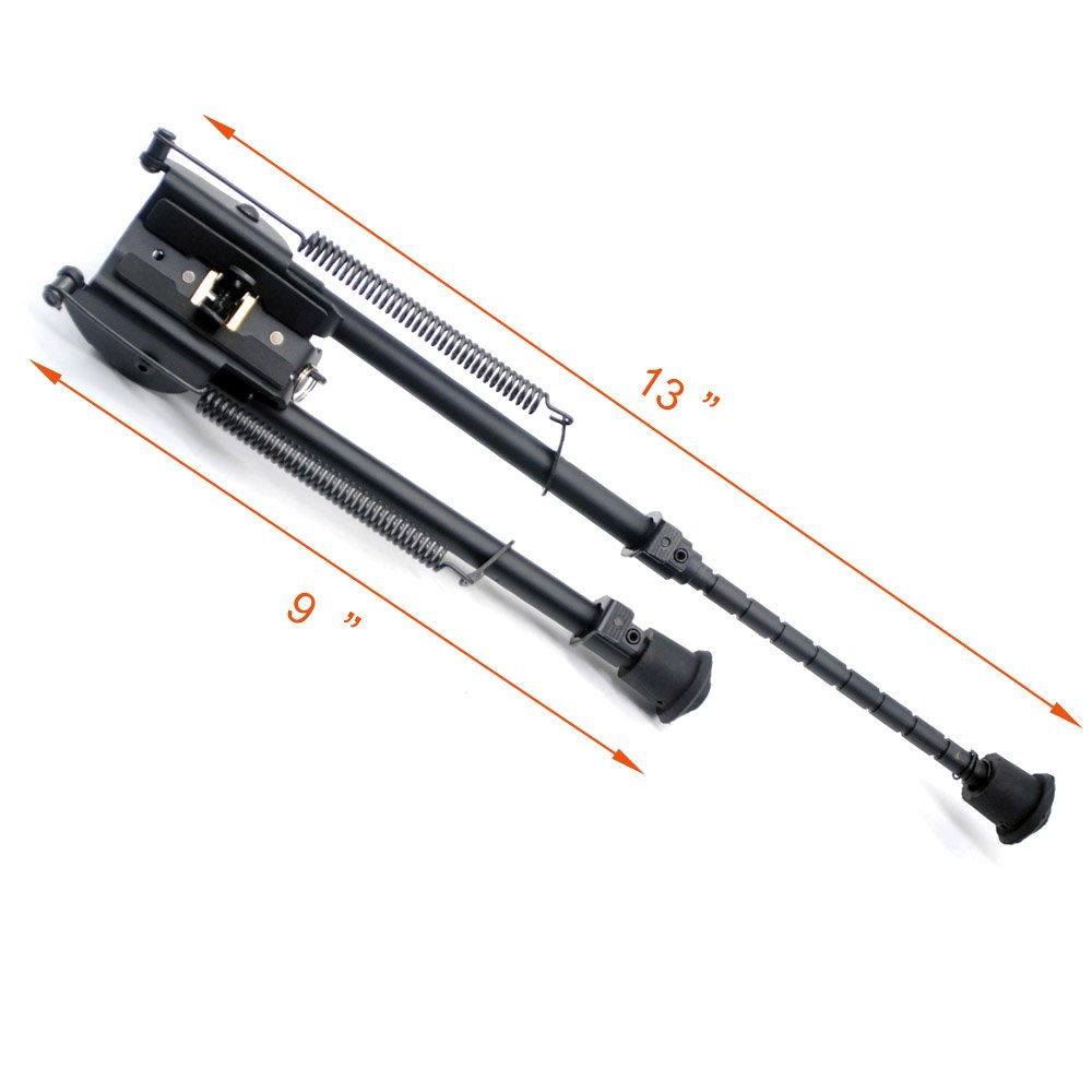 Trirock 9-13 Inches Bipod for Tactical Rifle with Sling Stud