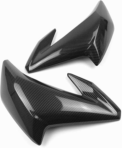 Miniatura 2 de GLoyer Cubierta de panel de inserción lateral para parabrisas de motocicleta, tanque de gasolina compatible con Kawasaki Z900 2017 2018 2019