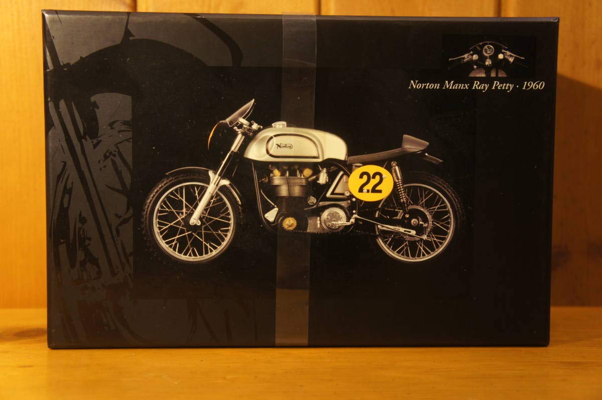 Petty Ray Manx Norton 1/12 【未展示】ミニチャンプス Amazon Petty Ray ノートンマンクス 1/12 ミニチャンプス | ミニカー
