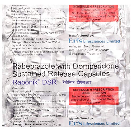 Image of Rabonik DSR - Strip of 15 Capsules