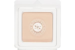 Honest Beauty Pressed Mineral Powder Foundation Refill, Geisha
