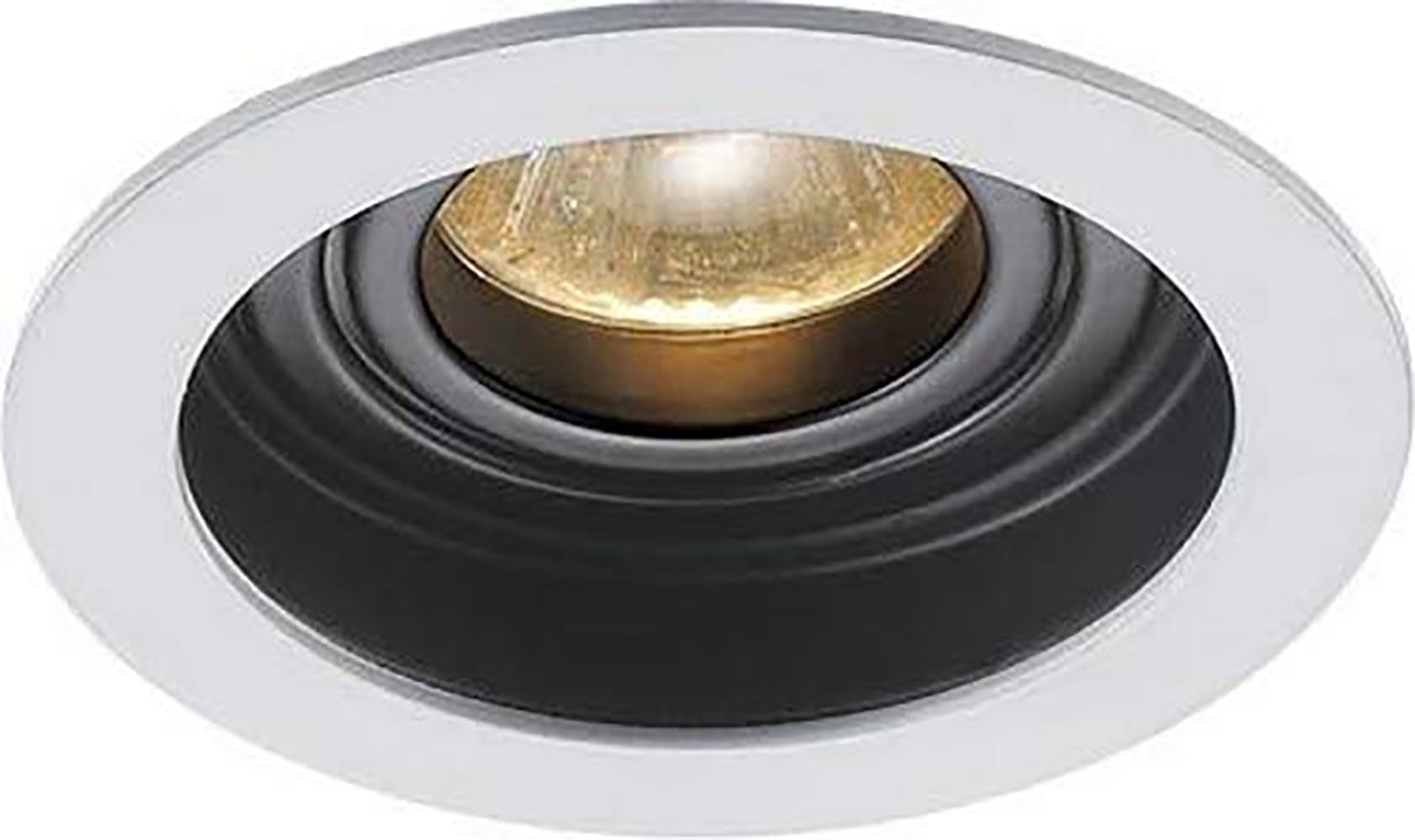 Foco LED empotrable redondo ultraplano, luz blanca cálida, 3000 K, IP20, juego de 10 unidades