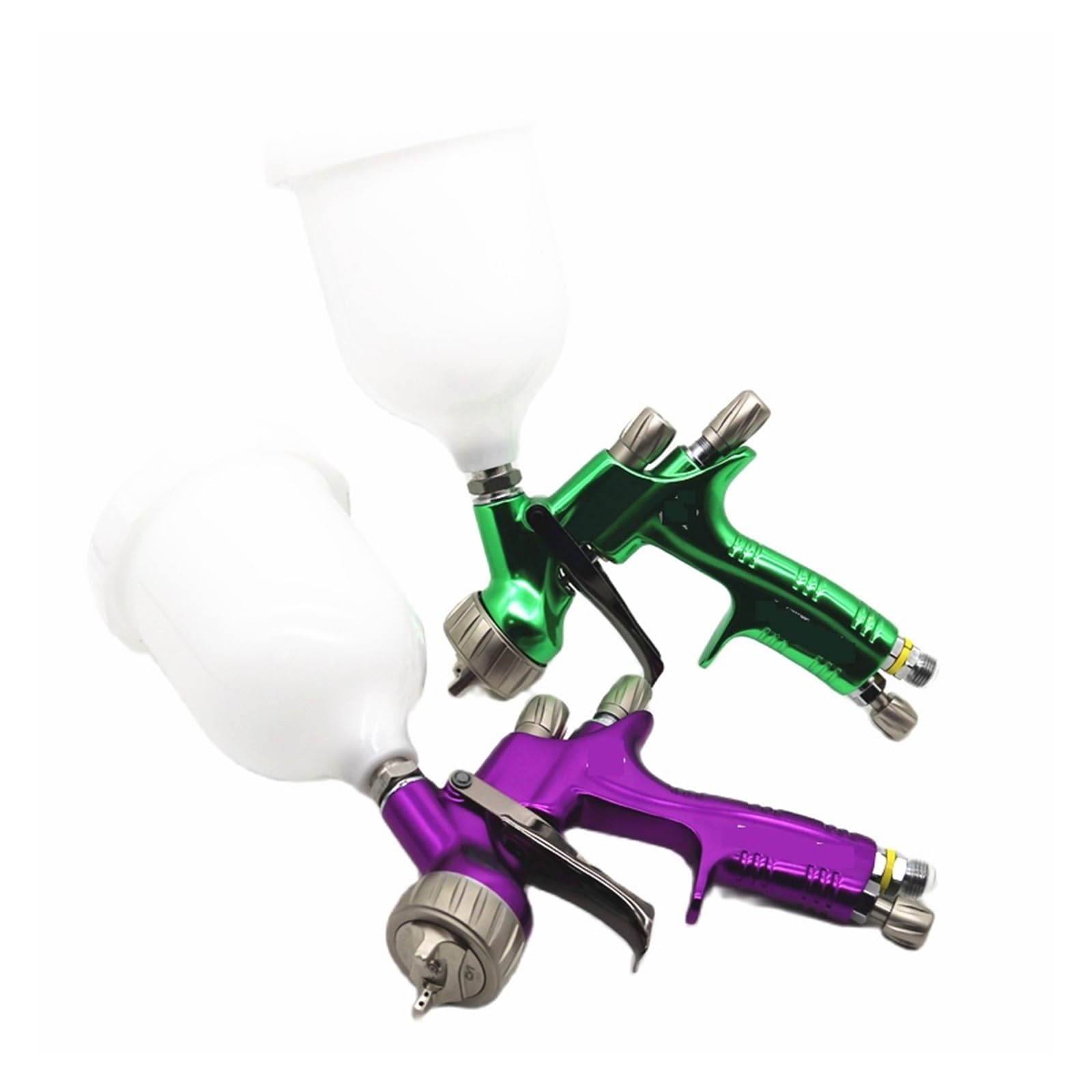 Pistola per verniciare, Pistola a spruzzo for vernice Pistola a spruzzo ad aria con ugello da 1,3 mm con ugello da 1,5 mm Spruzzatore for vernice/Pistola a spruzzo ad aria/Utensili pneumatici/Due dime